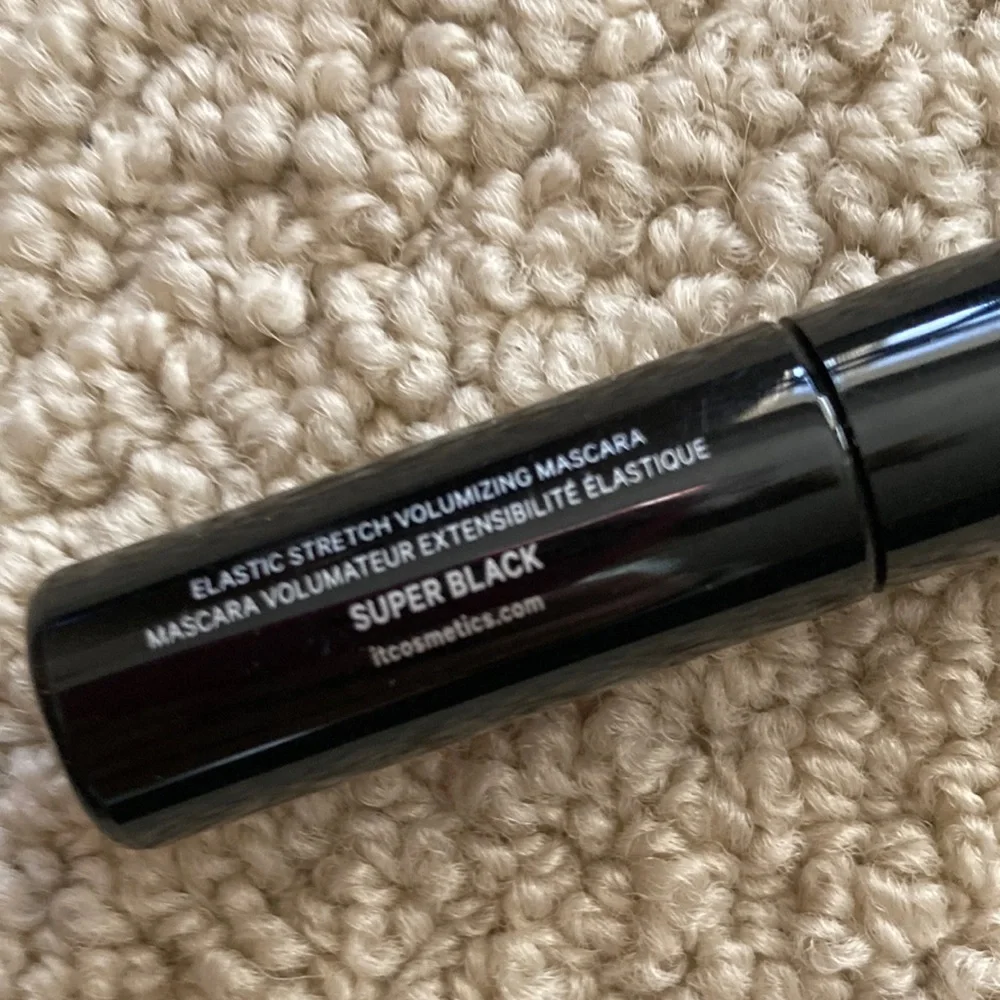 NEW it Cosmetics Superhero Super Black Mascara Travel Size Mini Black NWOB